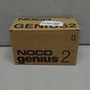 NOCO GENIUS2: 2A 6V/12V Smart Battery Charger  Automatic Maintainer, Trickle Charger & Desulfator with Overcharge Protection & Temperature Compensation  For Lead-Acid & Lithium Batteries