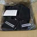 ZELUS Weighted Vest, 16lb Weight Vest with Reflective Stripe for Workout, Strength Training, Running, Fitness, Muscle Building, Weight Loss, Weightlifting (Black, 16LB)