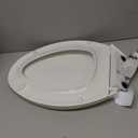 KOHLER 4636-RL-0 Cachet ReadyLatch Elongated Toilet Seat Slow Close, Soft Close Toilet Seat Quiet Lid, Contoured Grip-Tight Bumpers Installation Hardware, Apartment Essentials, White