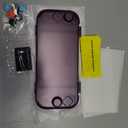 Protective Case Compatible with Nintenndo Switch 2,Hard Protector Cover Accessories for Switch 2, for NSwitch 2 CoverIncludes Purple Case, 2 *Screen Tempered Film, Port Dust Plug, Joystick Cap