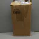 Water Hyacinth Storage Baskets Set of 4 - Foldable Seagrass Organizers with Chalk Labels,10.8x9x4.9 Inch,Rectangular Woven Pantry Bin for Shelves