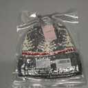 Kids Winter Knit Beanie Hat for Boys Girls Age 3-8 with Faux Fur Pom Warm Fleece Lined