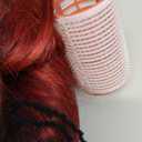 Long Red Wig with Bangs for Women, 4x4 Realistic Scalp,Free Parting, Layered Hairstyle Synthetic Heat Resistant for Daily Party Use 26 inch