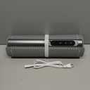 Graphene Warming Mat for Food - Fast Full Surface Heating, Extra Large (XXL 36x 16") Electric Warming Trays for Buffets Party Countertop with 6 Temp & Timer Settings, Gifts for Mom Wife, Gray