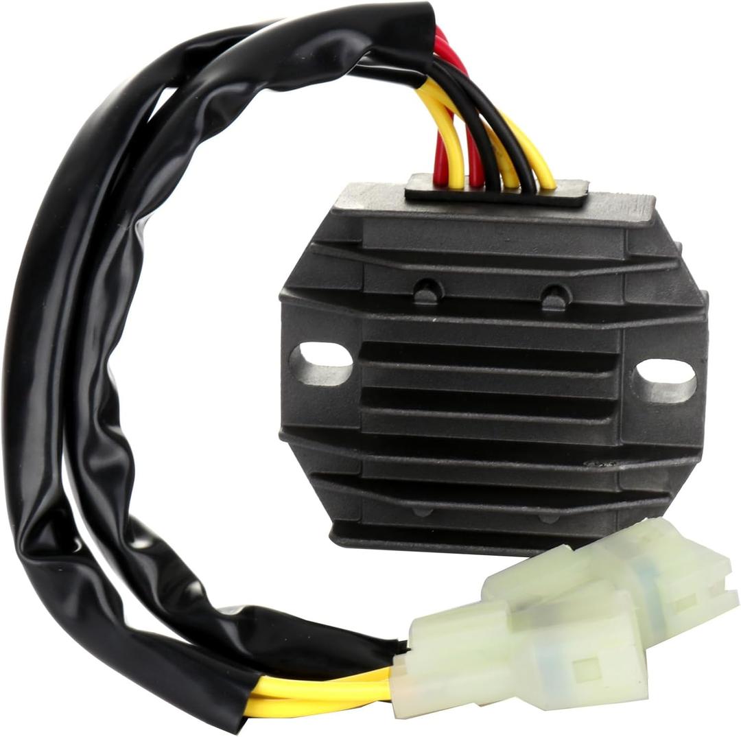 OCPTY Voltage Rectifier Regulator Fits 2003-2007 for Polaris Predator 500 2000-2001 for Suzuki LT-A500F QuadMaster 2000-2002 for Suzuki LT-F500F QuadRunner 4x4 Z030-0113N Rectifier