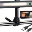Barbecue Grill Light Designed for Blackstone & Weber Grill, Blackstone Griddle Accessories, Rechargeable LED Light for Outdoor, Grilling Accessories, Smoker BBQ Grilling Gift for Men Dad Him