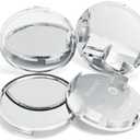 4Pcs 3.03in / 77mm Car Wheel Center Caps for 2015-2020 F150 2015-2020 Expedition Chrome Outer 3 in, Inner 2.83 in Snap-On Hub Caps