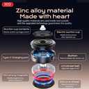 Magnetic Phone Holder, 360Rotation Car Phone Mount, Electric Vacuum Strong Magnet for Any Smooth Surface Kitchen Mirror Gym,Cell Phone Holder Compatible with iPhone Android ( Not charging phone)