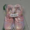 RUNSIDE Girls Tennis Shoes Lightweight Sports Kids Sneakers Lace-up for Running/Walking, Toddler/Little Kid/Big Kid (Gradient Pink) 13