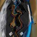 Headlight Assembly Pair for 2006-2013 Chevy Impala 14-16 Impala Limited 06-07 Monte Carlo Chrome Housing Amber Reflector W/O Bulbs