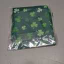 XCHI Green Shamrocks St. Patrick's Day Tablecloth Rectangle Table Cloth Washable Table Covers for Indoor Dining Home Party Decorations 60x120 Inch