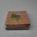 24 Christmas Cookie Boxes -Large Holiday Baked Food Container for Gift Giving with 160 Count Christmas Foil Gift Stickers (Kraft paper color (brown))