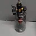 Foam Cannon Wide Mouth for Pressure Washer, Thick Snow Foam Lance for Car Wash, Adjustable Soap Cannon with 1/4 Inch Quick Connector, Additional 1.1mm Orifice Nozzle