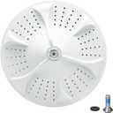 W10215115 Washer Washplate Compatible with Whirlpool Crosley Inglis Washing Machine, Replacement for WPW10215115, AP6017209, WPW10215115, PS11750504, W10215118, 1872547, EAP11750504, etc.