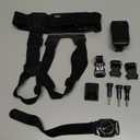 Accessories Set for GoPro Hero 13/12/11/10/9/8/7/6/5/4, Quick Release Head Strap Mount + Chest Mount Harness + 360Rotating Wrist Strap + Backpack Clip Holder