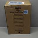 Sakugi Storage Shelves - 5 Tier Shelf Organizer, Heavy Duty Garage Shelving Unit with Leveling Feet, Stable Metal Shelves Organizer for Pantry, Kitchen and Closet, 33.0" W x 12.6" D x 72.0" H, Black