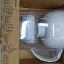 Brita Large Water Filter Pitcher for Tap and Drinking Water, Includes 1 Standard Filter, BPA-Free, Lasts Two Months, 10-Cup Capacity, Bright White