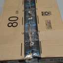 Magnetic Poster Hanger 36 Poster Frame with Strong Magnets, Complete Hanging Kit for Posters, Art, Maps, and More, Fits 36x24, 36x40, and 36x48, Teak Wood