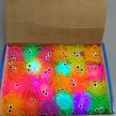 24 PCS Light Up Balls Party Favors for Kids 4-8 8-12 Sensory Squeeze Toys Bulk LED Puffer Balls Classroom Prizes Goodie Bags Stuffers Pinata Fillers Birthday End of Year Student Return Gifts