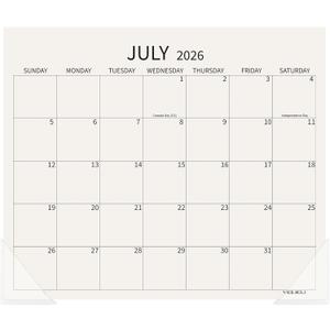 Magnetic Refrigerator Calendar 2026-2027, Monthly Magnet Fridge Calendar July 2026 to December 2027, Large 13 x11 inch, Easy Organizing