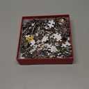 Galison Winter Lights Foil Puzzle, 500 Pieces, 20” x 20” – Holiday Jigsaw Puzzle Featuring a Festive City Scene by Joy Laforme – Thick, Sturdy Pieces, Challenging Family Activity, Great Gift Idea