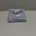 Light Blue Curtains 38 Inch Wide for Living Room 2 Panels Back Tab Pocket Light Reducing Semi Sheer Linen Long Skinny Small Country Blue Curtains for Bedroom Side Windows Grey Blue Width 38x84 Length