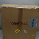 ONEFOREST Collapsible Wagon Cart with Canopy Tent, Portable Large Capacity Foldable Wagon Cart, Heavy Duty Garden Cart with Wheels for Camping Sports Beach Backyard and Picnics, Beige