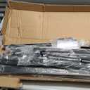 Awesofurni King Size Bed Frame, 7 Inch Basics Metal Bed Frame, Heavy Duty 9-Leg Base for Box Spring and Mattress, Noise-Free, Easy Assembly, Black