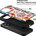 Case for iPhone 15 Pro,[Compatible with Magsafe] European Summer Collage Phone Case for Girl Women Boy Men,Scratch-Resistant Shockproof Case for iPhone 15 Pro