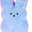 7.8" Soft Bunny Stuffed Animal - Adorable Spring Plush Toy for Easter Basket Stuffers, Holiday Home Decor & Kids GiftsBlue Purple- Tu