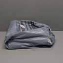 Large Closet Storage Baskets Bins with Lids 4 Pack, Storage Baskets for Organizing Shelves Nursery Bedroom, Home Dorm Closet Organizers Cubes for Clothes Toys Blanket Book - Stackable -14x10x9.5 (White with Grey)