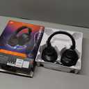 JBL Quantum 100M2 - Wired Over-Ear Gaming Headset with omnidirectional, Detachable mic with Mute Option and Fabric-Covered Memory Foam Ear Cushions, Compatible with All Platforms (Black)