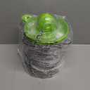 Proctor Silex Electric Citrus Juicer Machine, Large 34 oz. Pitcher, Pressure Activated, 2 Reamers for Big and Small Fruit, Pulp Control, for Orange, Lemon, Grapefruit Juice, White & Green (66340)