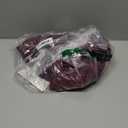 Belle Poque Women's Skirts High Waist Pleated Skirt Midi A-Line Skirt, Dark Magenta, XL