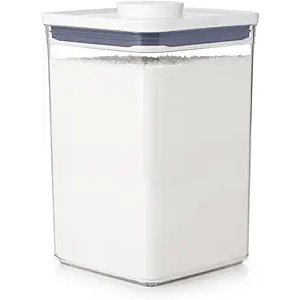 OXO Good Grips POP Container - Airtight Food Storage - Big Square Medium 4.4 Qt Ideal for 5lbs of flour or sugar