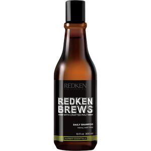 Redken Brews Daily Shampoo For Men - Lightweight Hydrating Cleanser For All Men's Hair Types, Adds Moisture and Shine to Dry Hair (10 Fl Oz (Pack of 1))