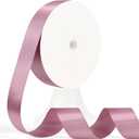 120 Yards Rosy Mauve Ribbon 1-1/2 Inch, Mauve Pink Satin Ribbon for Gift Wrapping, Crafts, Flower Bouquet, Wedding, Baby Shower, Eternal Flowers, Christmas, Halloween