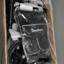 Economy Knee Scooter Steerable Knee Walker for Foot Injuries Compact Crutch Alternative with Dual Braking System (Black)