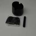 6.3 inch Large Espresso Knock Box Silicone coffee Tamper Mat Espresso Machine Accessories Set of 2 with Removable Knock Bar and Anti-Slip Base for Home Office Barista Tools for Bar Shop