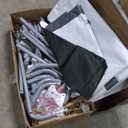 ShelterLogic 8' x 8' x 8' Shed-in-a-Box All Season Steel Metal Peak Roof Outdoor Storage Shed with Waterproof Cover and Heavy Duty Reusable Auger Anchors