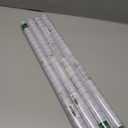 Pack of 4 Frosted Glass Window Privacy Film Decorative with Tools, 2 Way Frosting Privacy Film for Glass Door, Static Cling Tint for Home Anti-UV, Covering Clings 23.6" by 78.74"