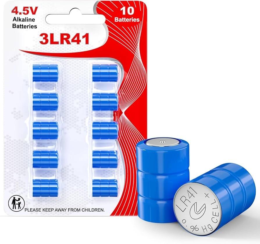 3AG4 / 3LR626 / 3x377 Replacement Batteries 4.5V for Laser Training Cartridges And 4.5V Alkaline Batteries 3LR41 (10 Batteries)