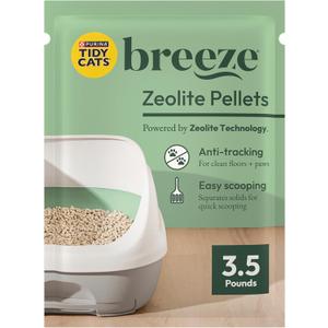 Purina Tidy Cats Litter Pellets, Breeze Refill Litter Pellets in Recyclable Box - (6) 3.5 lb. Bags