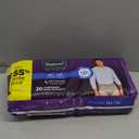 Depend Night Defense Adult Diapers, Incontinence Underwear for Men, Disposable, Overnight, Extra-Large, Grey, 20 Count