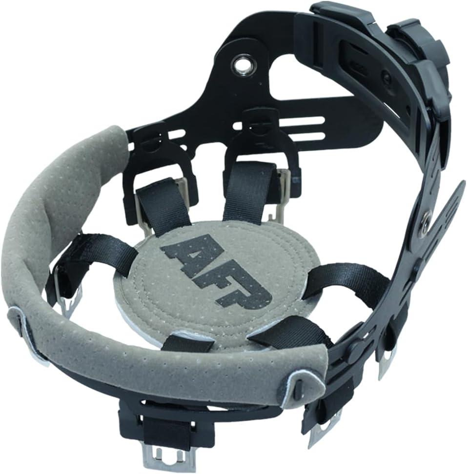 AFP HHA3385RS Full Brim Hard Hat Replacement Ratchet Suspension | 6 Point Attachment | Standard Size | Plush Foam Moisture Wicking Sweat Band |OSHA & ANSI | Compatible with AFP Hard Hats Only