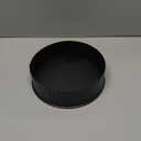 Nimiah Replacement Black BM0152 24-ga Steel Crimped Pipe Round End Cap 7 in Dia