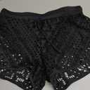 Lopie Women Board Shorts Bikini Bottom Swimsuit Skort Swim dress (Medium, Black72)