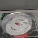 Disc Brake Rotor Cover, Aluminum Decorative Brake Rotor Trim 26cm Red Racing Style Heat Dissipation Design Fits Cars With 14 Inch Or Larger Wheels 4 Or 5 Bolt Pattern Enhances Wheel Appearance