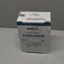 SOHIDA Electric Lunch Box Food Heater, 80W Portable Warmer for Car Truck Work with 304 Stainless Steel Container, 12V/24V/110V Green Heated Lunch Box Suitable for Ideal Driver/Work/Gift