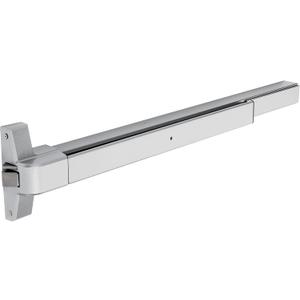 Dynasty Hardware Push Bar Panic Exit Device for Emergency Exit Doors, Aluminum Finish Commercial Panic Bar Door Handle, Push Bar for Exit Door, Panic Bar Lock, Push Bar Door Handle for Safety